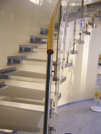 Plexiglastreppe