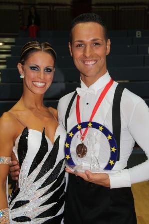 Deutsche Meisterschaft 2.Platz Simone Sergatori und Annette Sudol