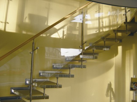 Plexiglas Treppe